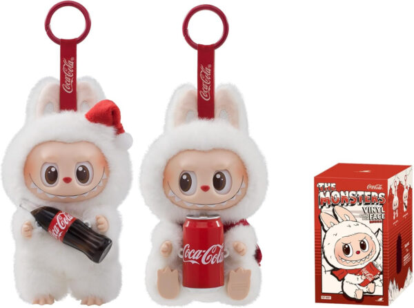 POP MART The Monsters Labubu COCA-COLA Series-Vinyl Face Blind Box, Blind Box Figures, Random Design Action Figures Collectible Toys Home Decorations, Holiday Birthday Gifts, Single Box
