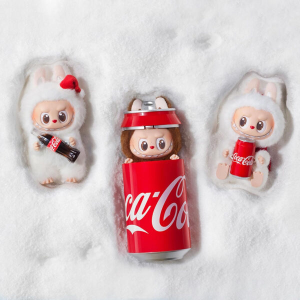 POP MART The Monsters Labubu COCA-COLA Series-Vinyl Face Blind Box, Blind Box Figures, Random Design Action Figures Collectible Toys Home Decorations, Holiday Birthday Gifts, Single Box