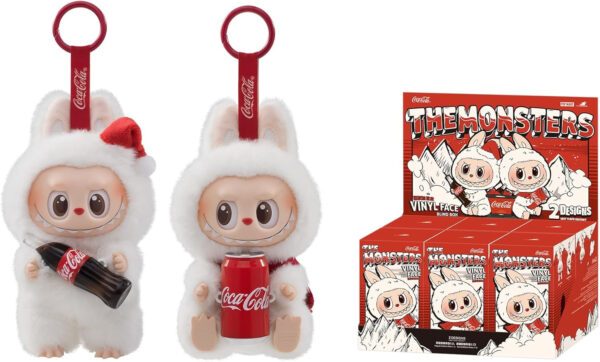 POP MART The Monsters Labubu COCA-COLA Series-Vinyl Face Blind Box, Blind Box Figures, Random Design Action Figures Collectible Toys Home Decorations, Holiday Birthday Gifts, Single Box