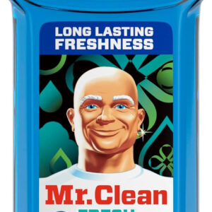 Mr. Clean All Purpose Cleaner, Floor Cleaner for Mopping Home, Bathroom, & Kitchen, Cleaning Liquid for Mop & Bucket, Cleaning Supplies, Multi-Surface Dilutable, Unstopables, 41oz