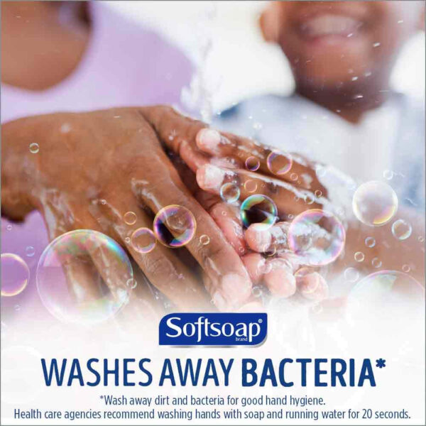 Softsoap Antibacterial Liquid Hand Soap Refill, Crisp Clean, Antiseptic Moisturizing Hand Soap, 1 Gallon (Pack of 4) (201903) (Packaging May Vary)