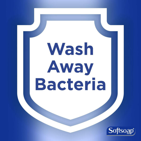 Softsoap Antibacterial Liquid Hand Soap Refill, Crisp Clean, Antiseptic Moisturizing Hand Soap, 1 Gallon (Pack of 4) (201903) (Packaging May Vary)