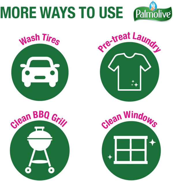 PALMOLIVE Dishwashing Liquid, Travel Dish Soap, Original Scent, Green, 3 Fluid Ounce Bottle (Case of 72) - Total of 216 Fluid Ounces - Dishwashing Liquid - Kitchen Soap & Cleaning Supplies