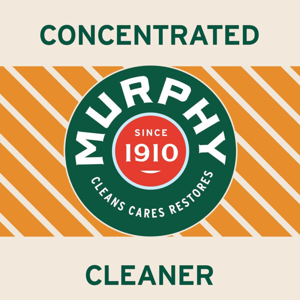Murphy 70481465315 OIL SOAP Wood Cleaner, Original, Concentrated Formula, Floor Cleaner, Multi-Use , Finished Surface Cleaner, 128 Fluid Ounce (US05480A)