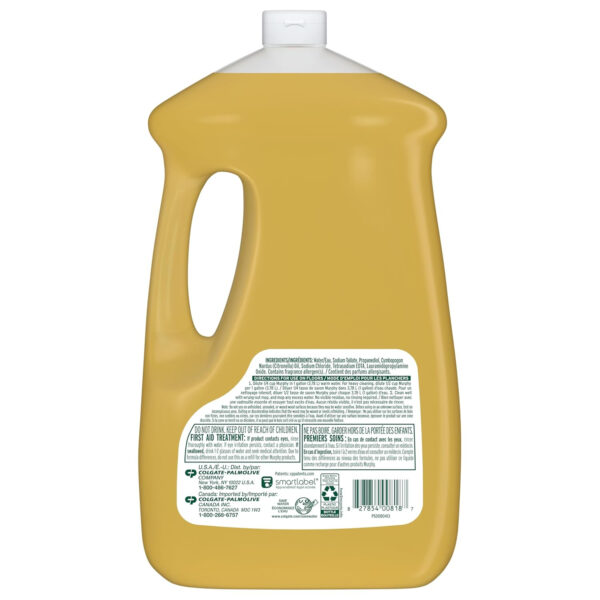 Murphy 70481465315 OIL SOAP Wood Cleaner, Original, Concentrated Formula, Floor Cleaner, Multi-Use , Finished Surface Cleaner, 128 Fluid Ounce (US05480A)