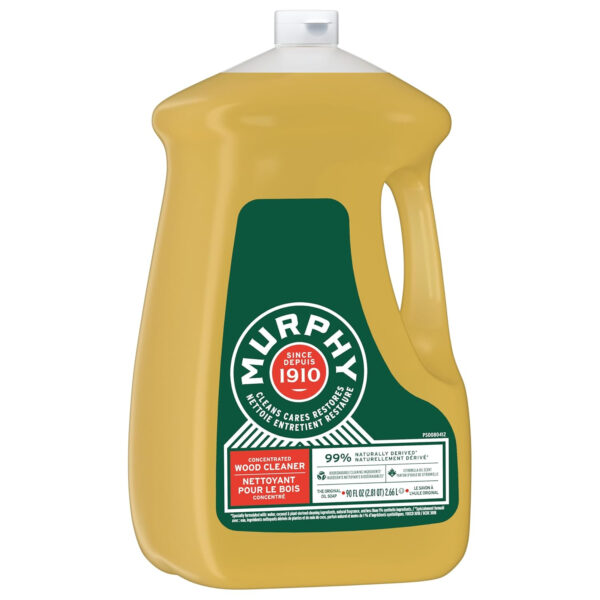 Murphy 70481465315 OIL SOAP Wood Cleaner, Original, Concentrated Formula, Floor Cleaner, Multi-Use , Finished Surface Cleaner, 128 Fluid Ounce (US05480A)
