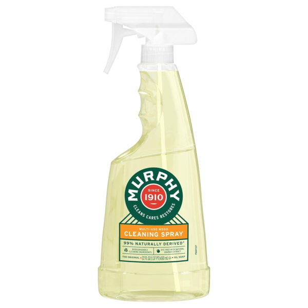 Murphy 70481465315 OIL SOAP Wood Cleaner, Original, Concentrated Formula, Floor Cleaner, Multi-Use , Finished Surface Cleaner, 128 Fluid Ounce (US05480A)