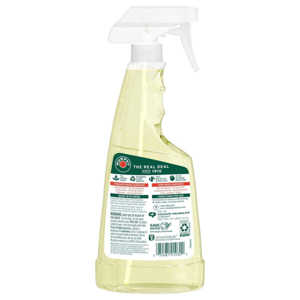 Murphy 70481465315 OIL SOAP Wood Cleaner, Original, Concentrated Formula, Floor Cleaner, Multi-Use , Finished Surface Cleaner, 128 Fluid Ounce (US05480A)