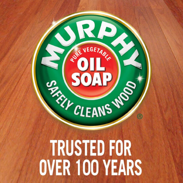 Murphy 70481465315 OIL SOAP Wood Cleaner, Original, Concentrated Formula, Floor Cleaner, Multi-Use , Finished Surface Cleaner, 128 Fluid Ounce (US05480A)