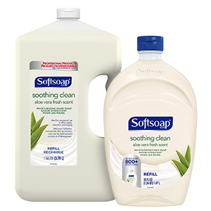 Softsoap Liquid Hand Soap Refill, Soothing Aloe Vera 
