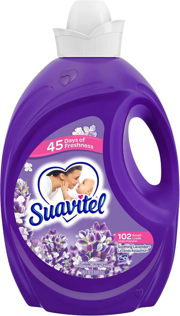 Suavitel Liquid Fabric Softener, Field Flowers, 46 oz