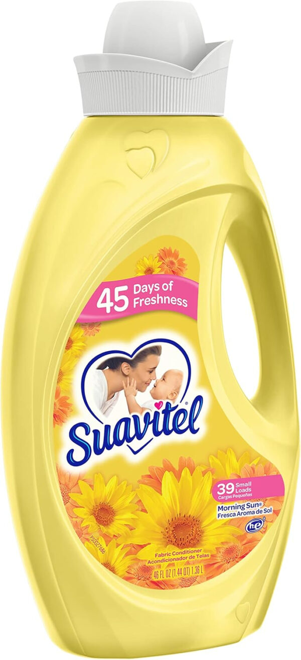 Suavitel Liquid Fabric Softener, Field Flowers, 46 oz