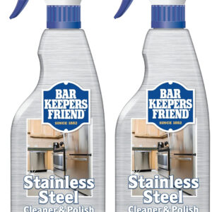 Bar Keepers Friend Stainless Steel Cleaner and Polish Spray