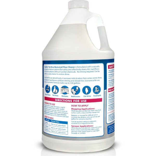 OdoBan Pet Solutions Neutral pH Floor Cleaner Concentrate, 1 Gallon, and Oxy Stain Remover, 32 Ounce Spray
